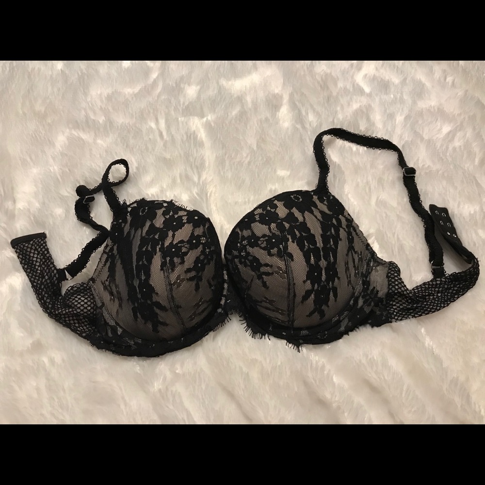 Black Lace Bra 32DD